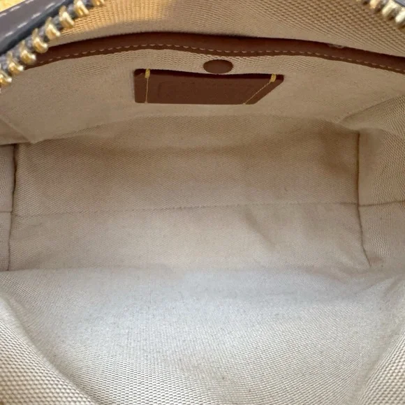 Coach Rogue 25 Color Block Satchel Amy Green and Large Dino Charm - Picture 11 of 15